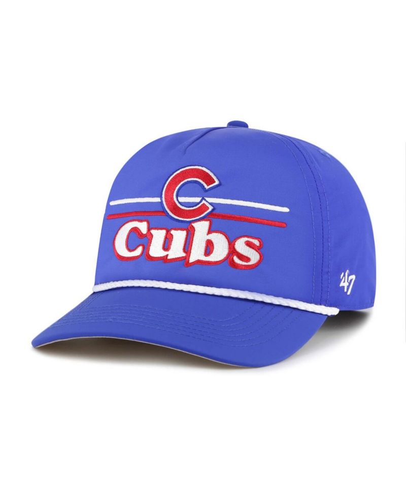 Men's Royal Chicago Cubs Campscape Hitch Adjustable Hat