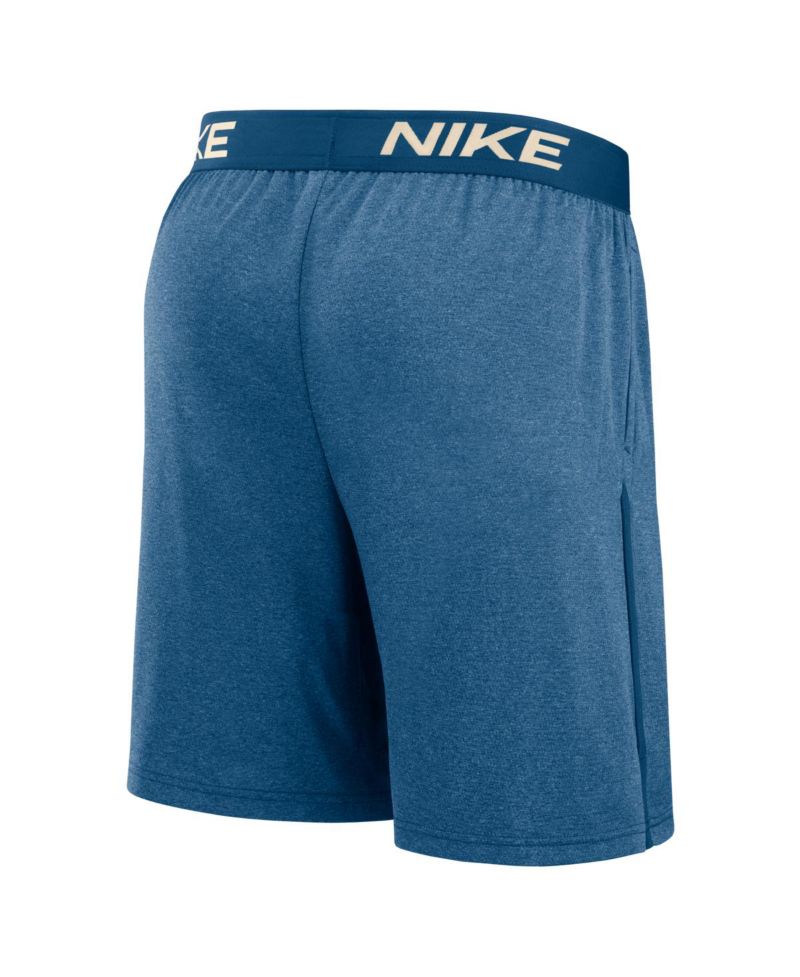 Men's Blue Milwaukee Brewers 2026 City Connect Authentic Collection Dri-FIT Knit Shorts