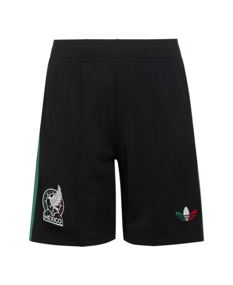Big Boys and Girls Black Mexico National Team 2026 Third Replica Shorts