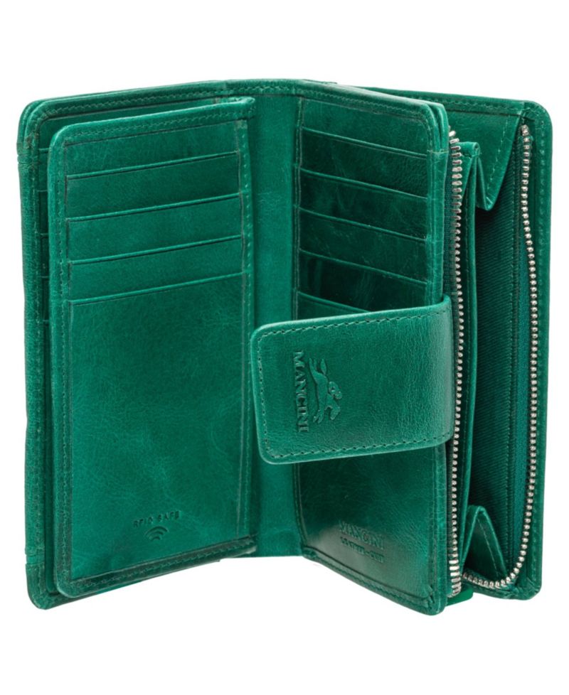 South Beach RFID Secure Mini Clutch Wallet