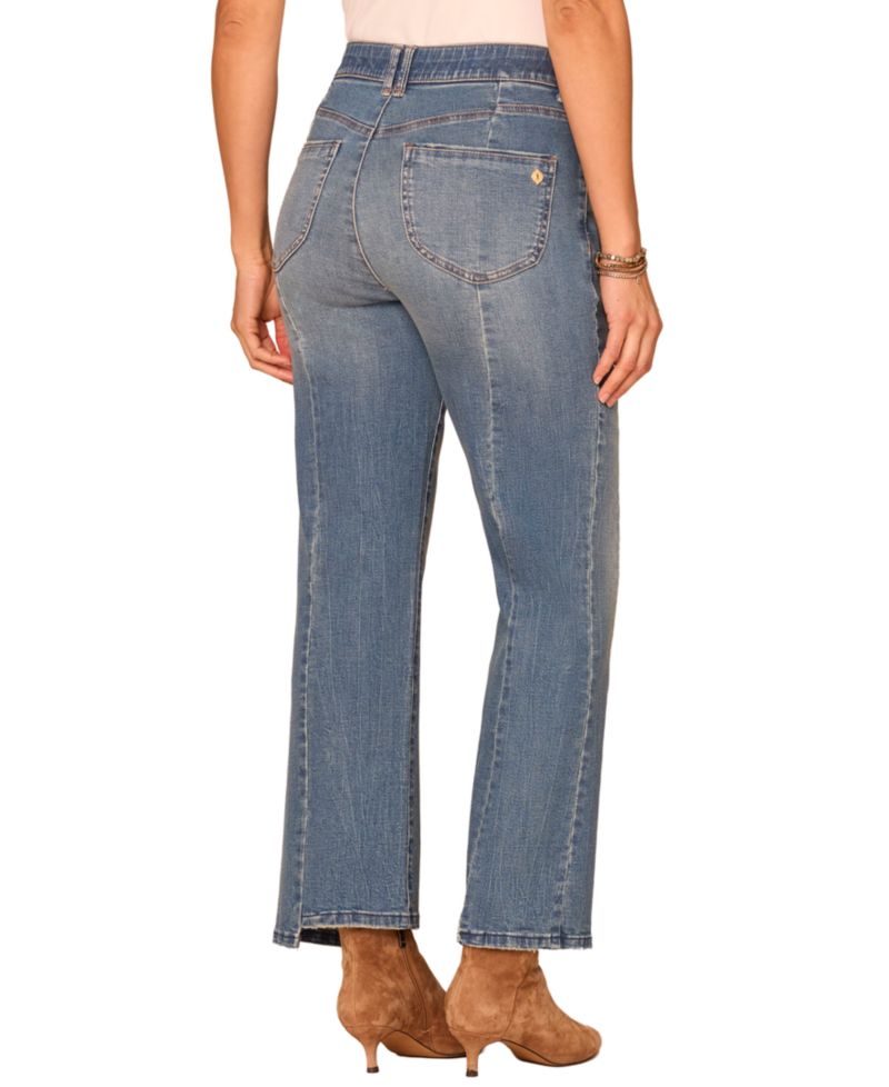 Women's Ab"Solution 28/17" Skyrise Barely Boot High-Rise Step Hem Jeans