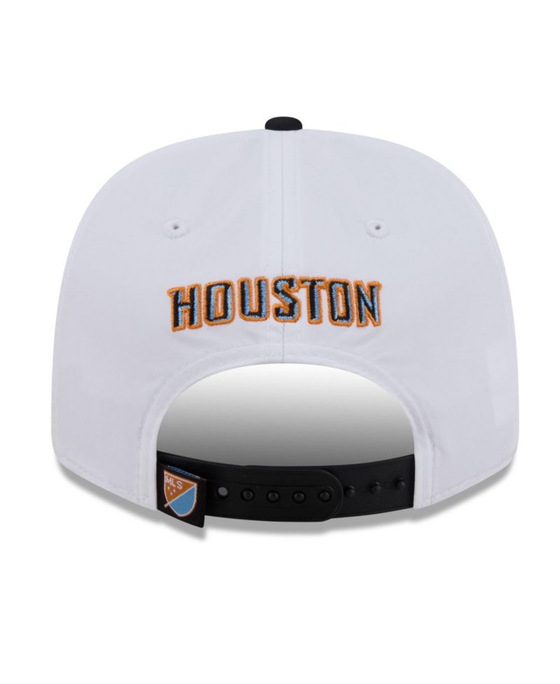 Men's White/Orange Houston Dynamo FC 2026 Third Jersey Hook 9SEVENTY Adjustable Hat