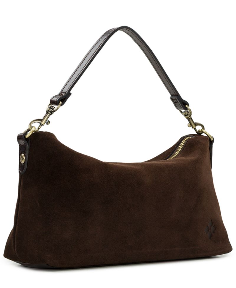 Kolena Medium Suede Slim Shoulder Handbag