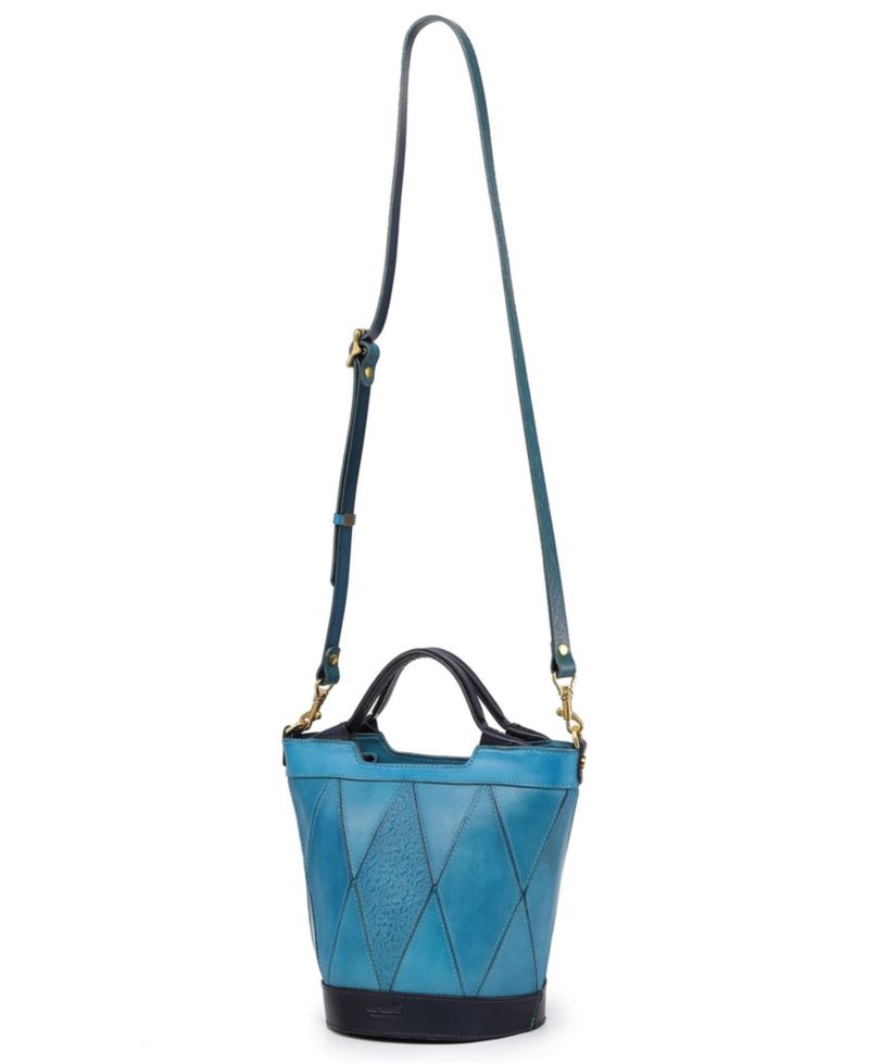 Primrose Mini Leather Crossbody Tote Bag