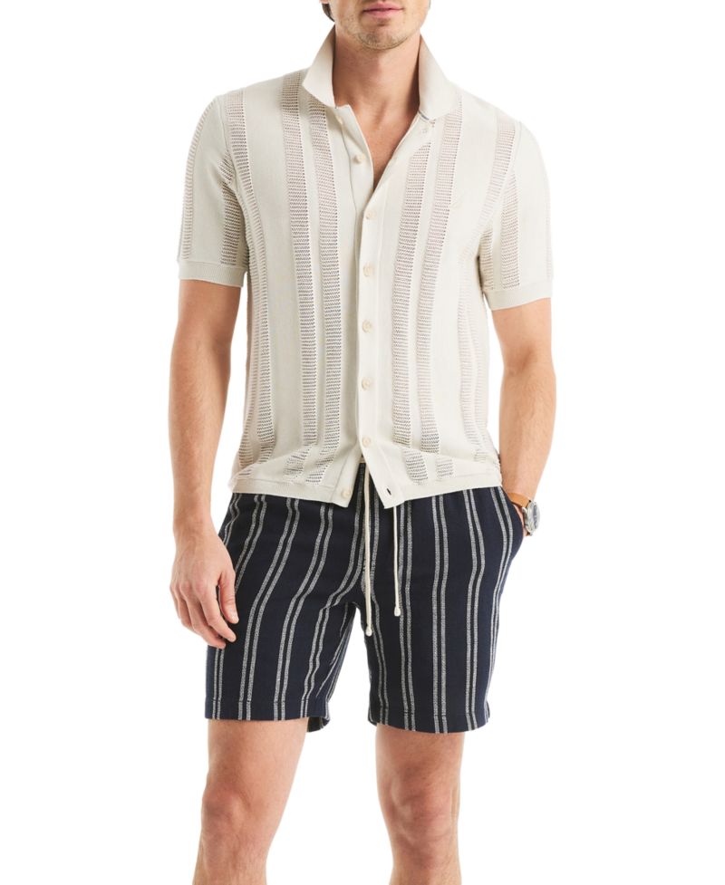 Men's 7" Stripe Pull-On Shorts