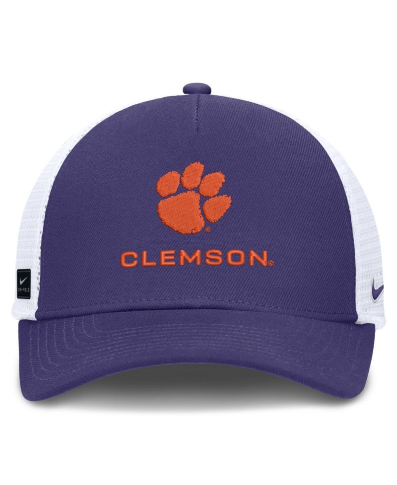Men's and Women's Purple Clemson Tigers 2026 On-Field Gameday Trucker Hat