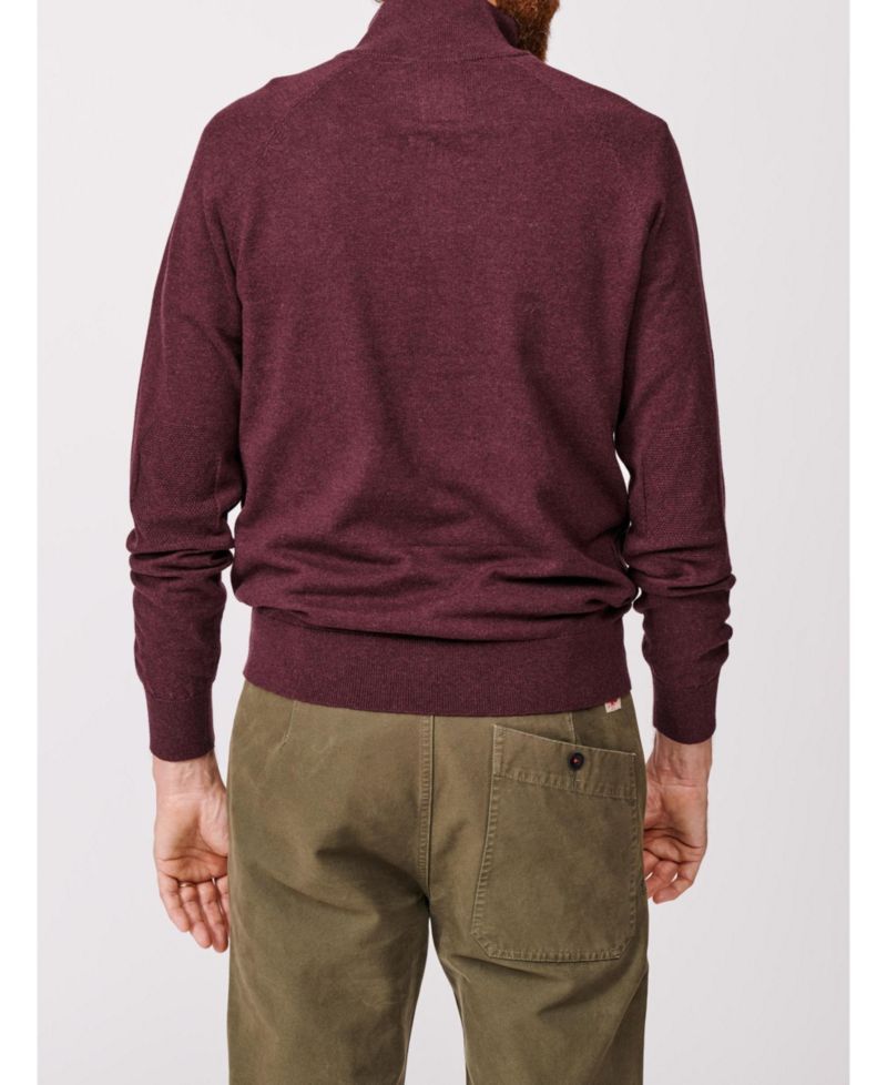 Men's Bonby Zip Neck Sweater