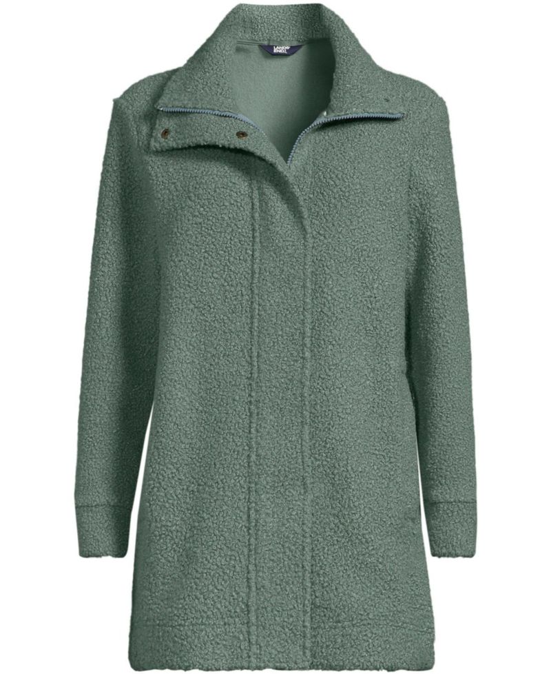 Women's Boucle Fleece Coat