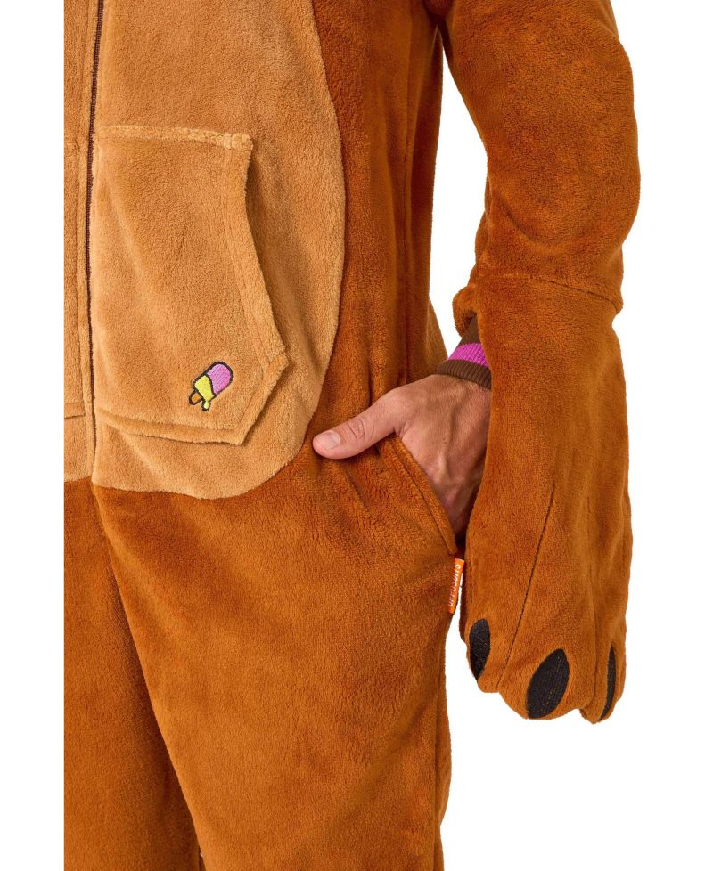 Men's Shark Costume Outfit - Animal Body Suit for Adults