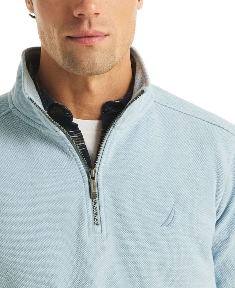 Men's Quarter-Zip Fleece Sweatshirt