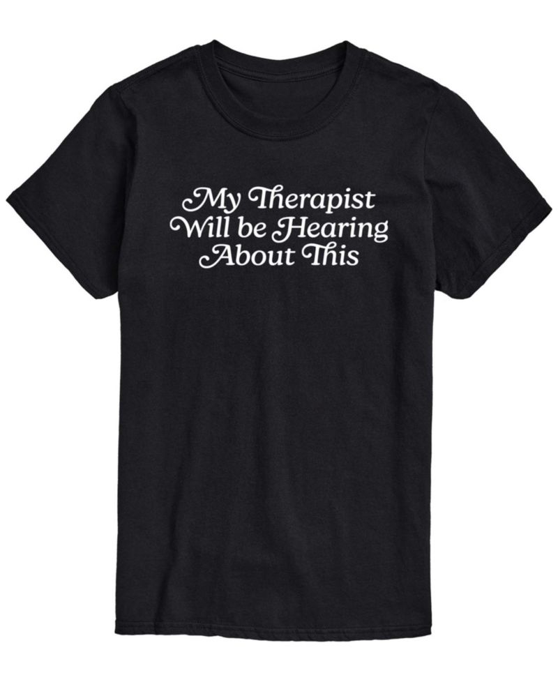 Men's Therapist Will Be Hearing About This Short-Sleeve Graphic T-Shirt