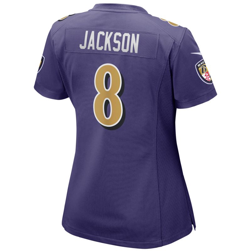 Women's Lamar Jackson Baltimore Ravens Game Jersey
