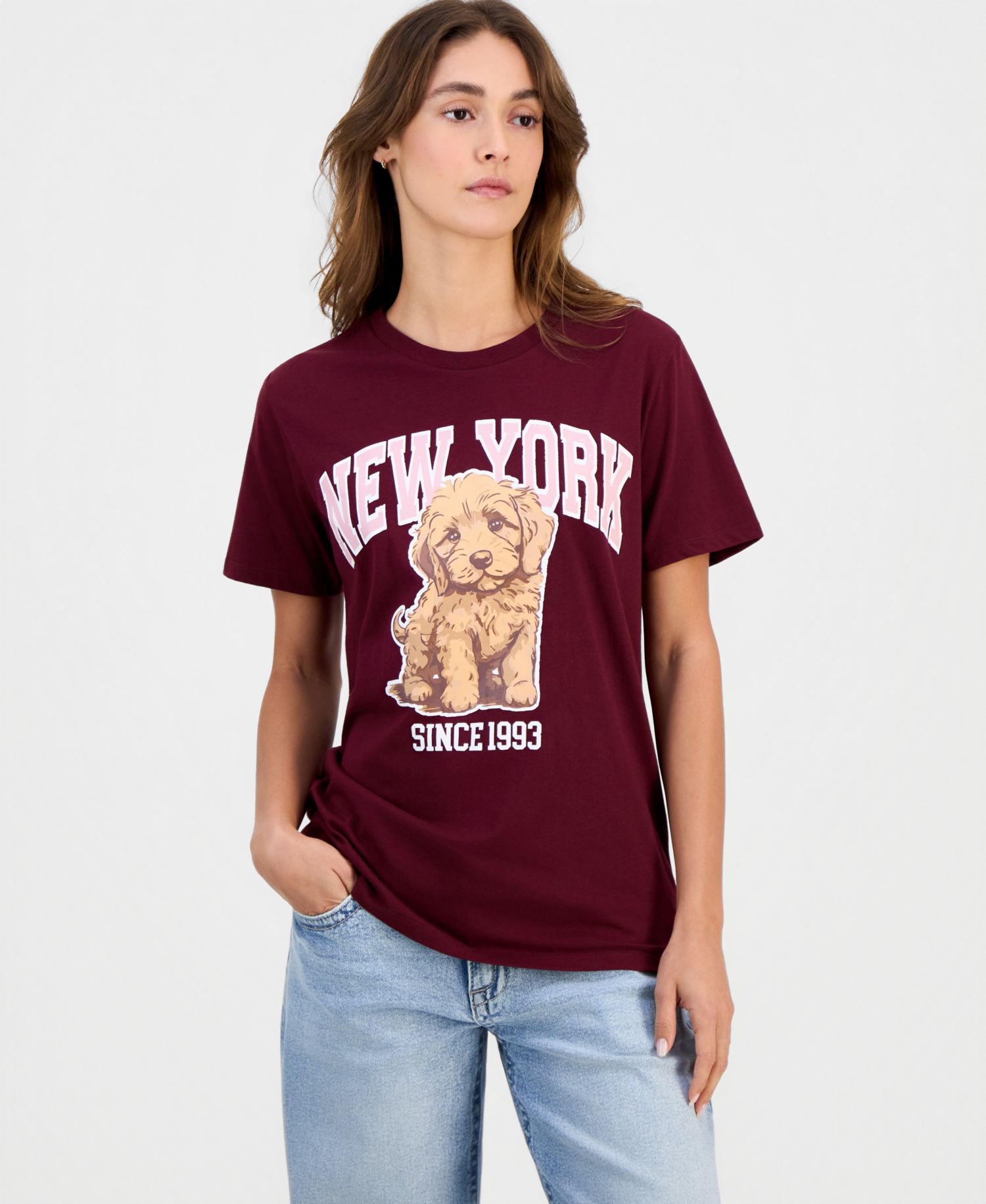 Футболка с коротким рукавом New York Dog для юниоров