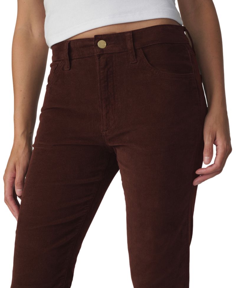 Women's Inez Corduroy Flare Mid-Rise Pants