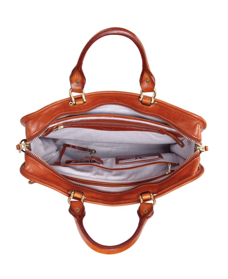 Women's Genuine Leather Ficus Brief Case