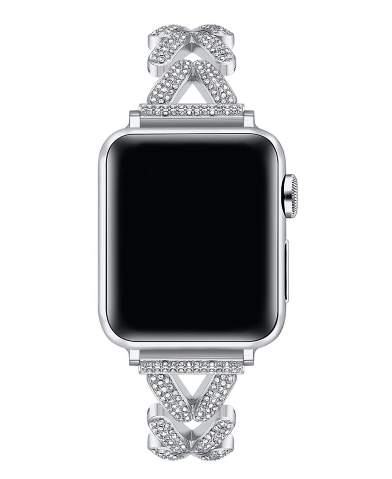 Valentina Stainless Steel and Rhinestone Band for Apple Watch