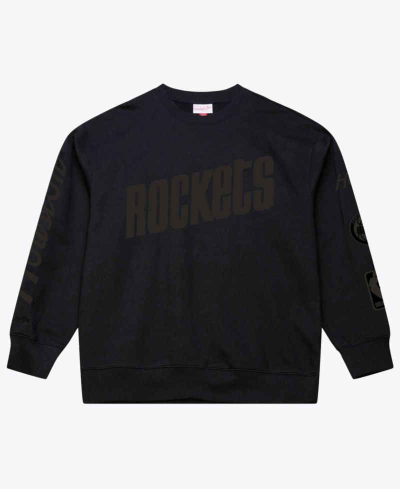 Men's Houston Rockets Phantom Fleece Relaxed-Fit Sweatshirt