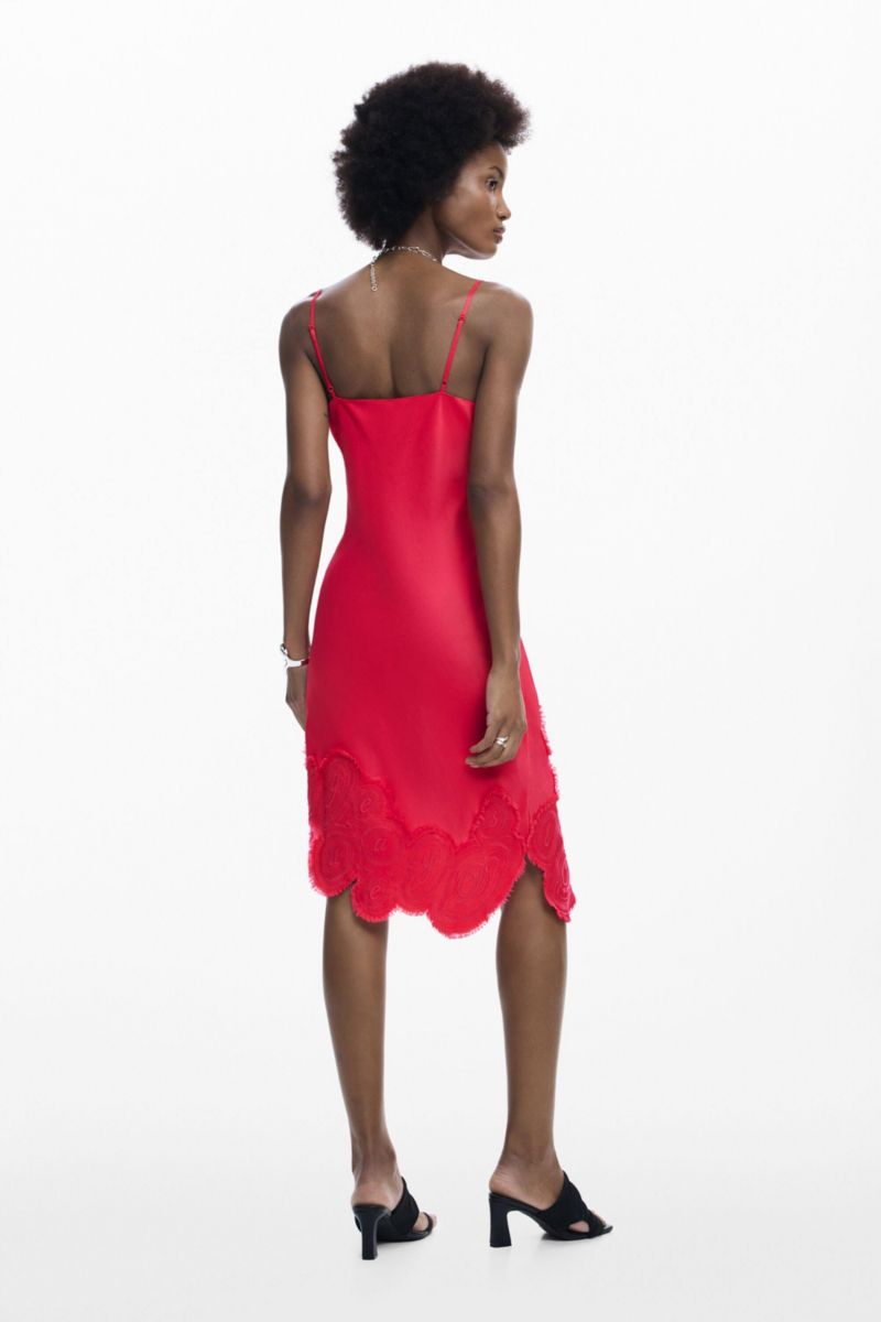 Women's Asymmetrical slip dress