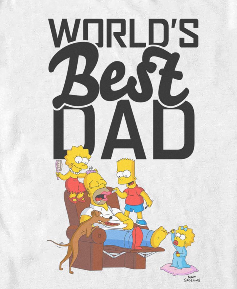 Men's World's Best Dad Short-Sleeve T-Shirt