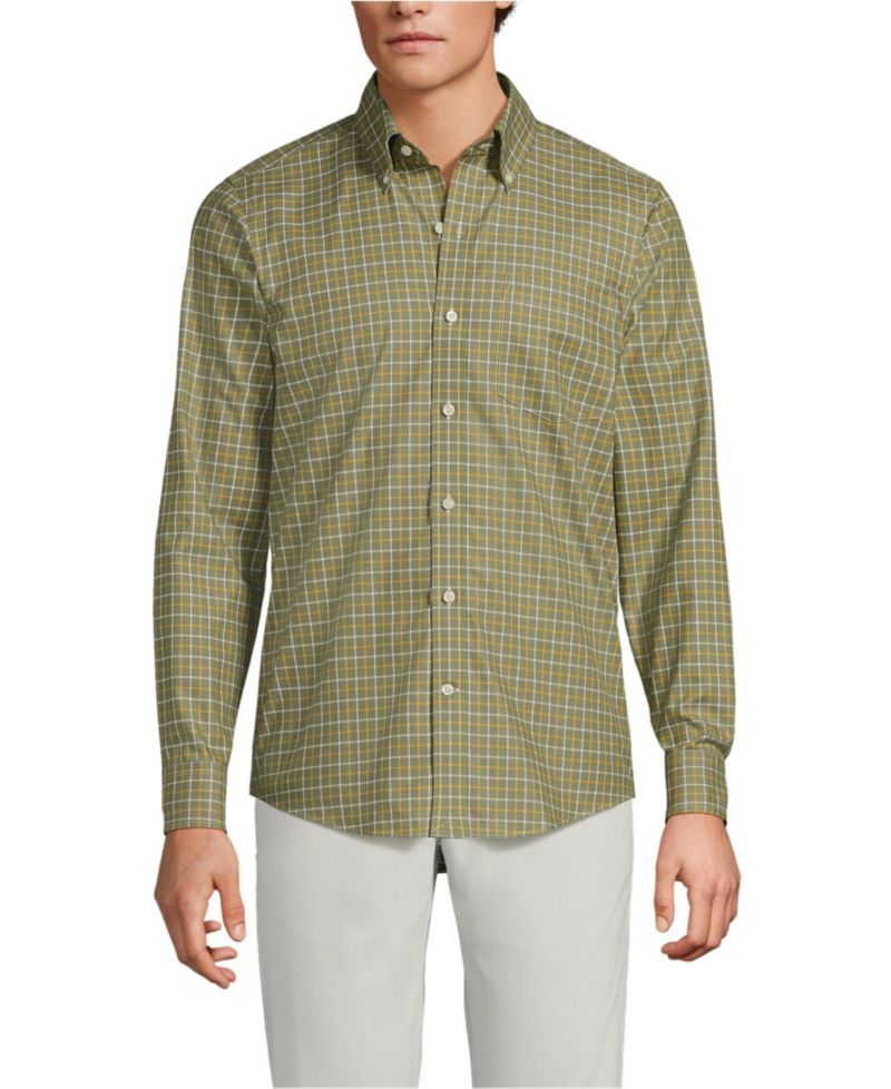 Men's Tailored Fit No Iron Twill Long Sleeve Shirt