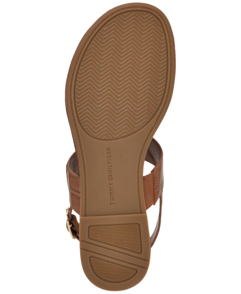 Women's Lenian T-Strap Flat Slingback Sandal
