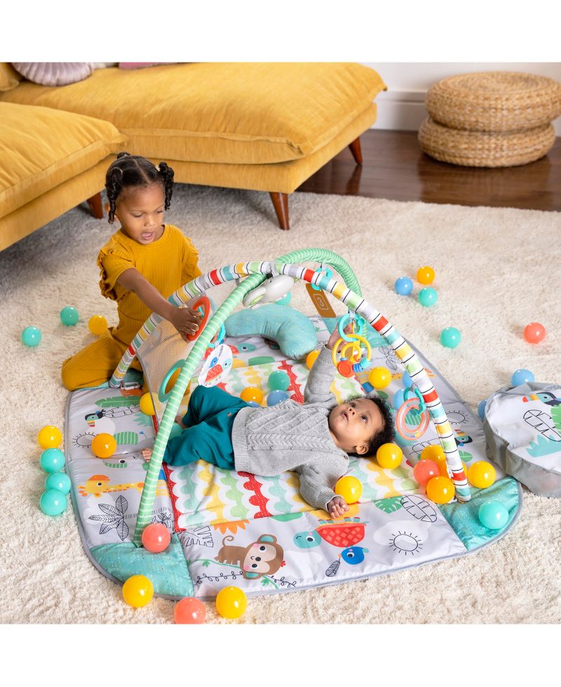 5-in-1 Your Way Ball Play™ Activity Gym Ball Pit - Totally Tropical™