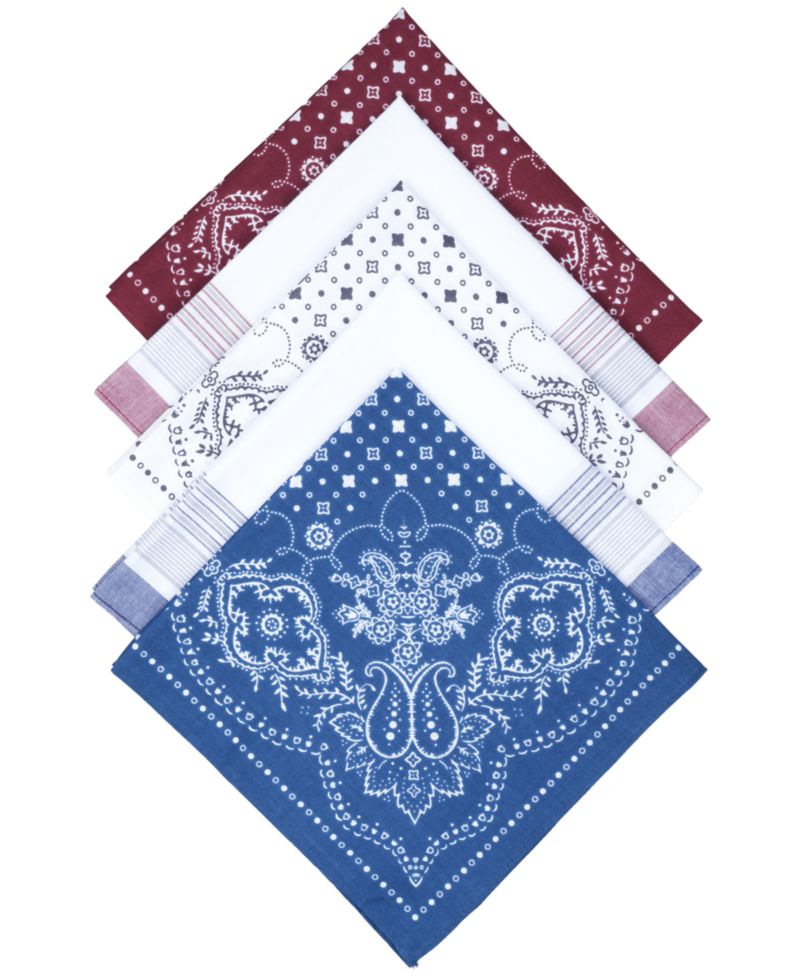 Men's 5-pk. Combination Patterned Handkerchiefs
