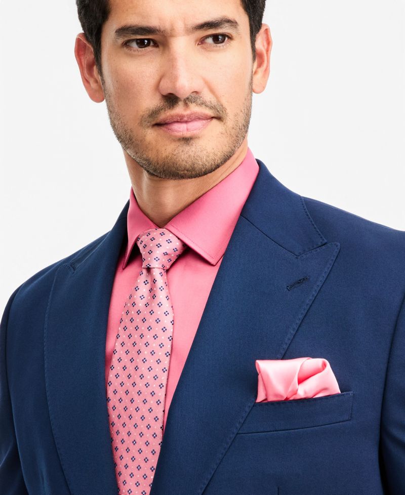 Men's Classic-Fit Navy Suit Separate Jacket