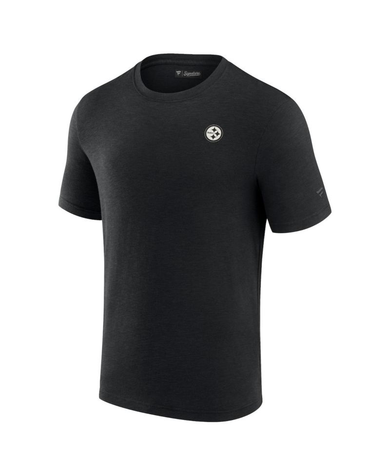 Men's Black Pittsburgh Steelers Modal Short Sleeve T-shirt