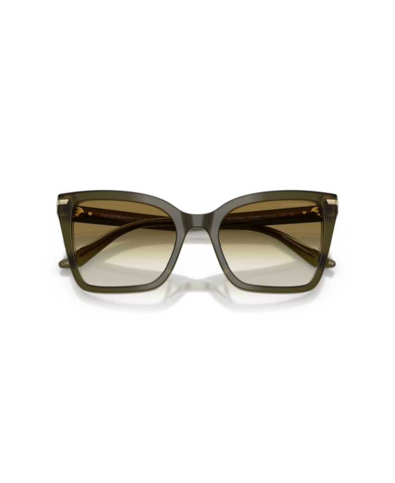 Women's Square Sunglasses, EA4273BU