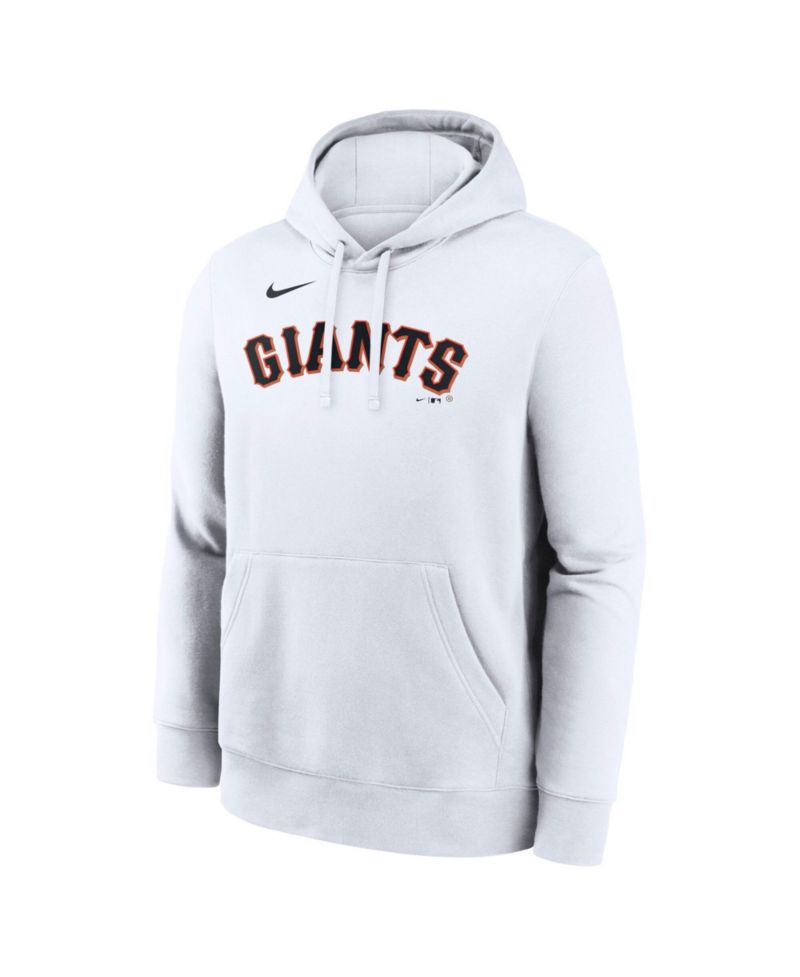 Men's White San Francisco Giants Dri-FIT Club Hoodie
