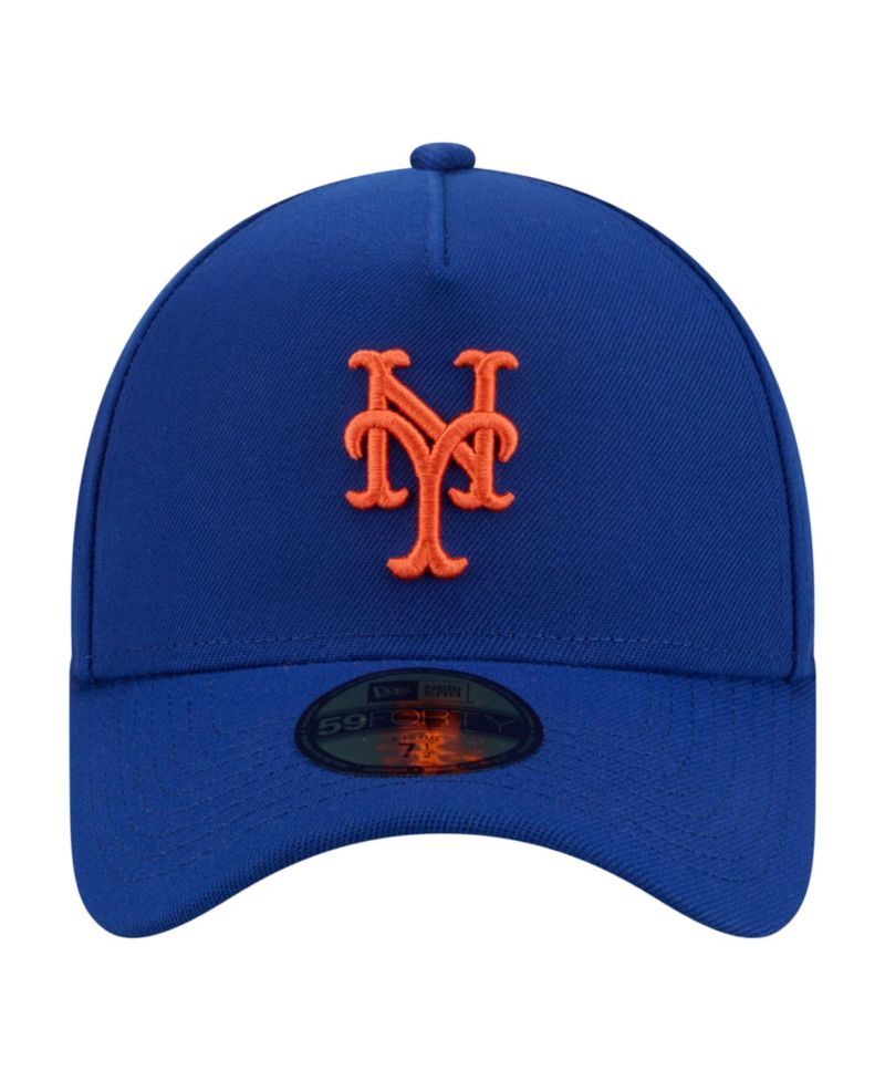Men's Royal New York Mets A-Frame 59FORTY Fitted Hat