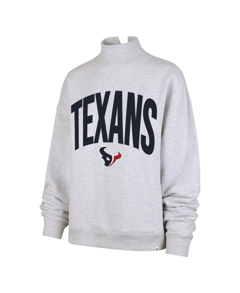 Women's Subtle Muse Mock-Neck Long-Sleeve Relaxed-Oversized Sweatshirt