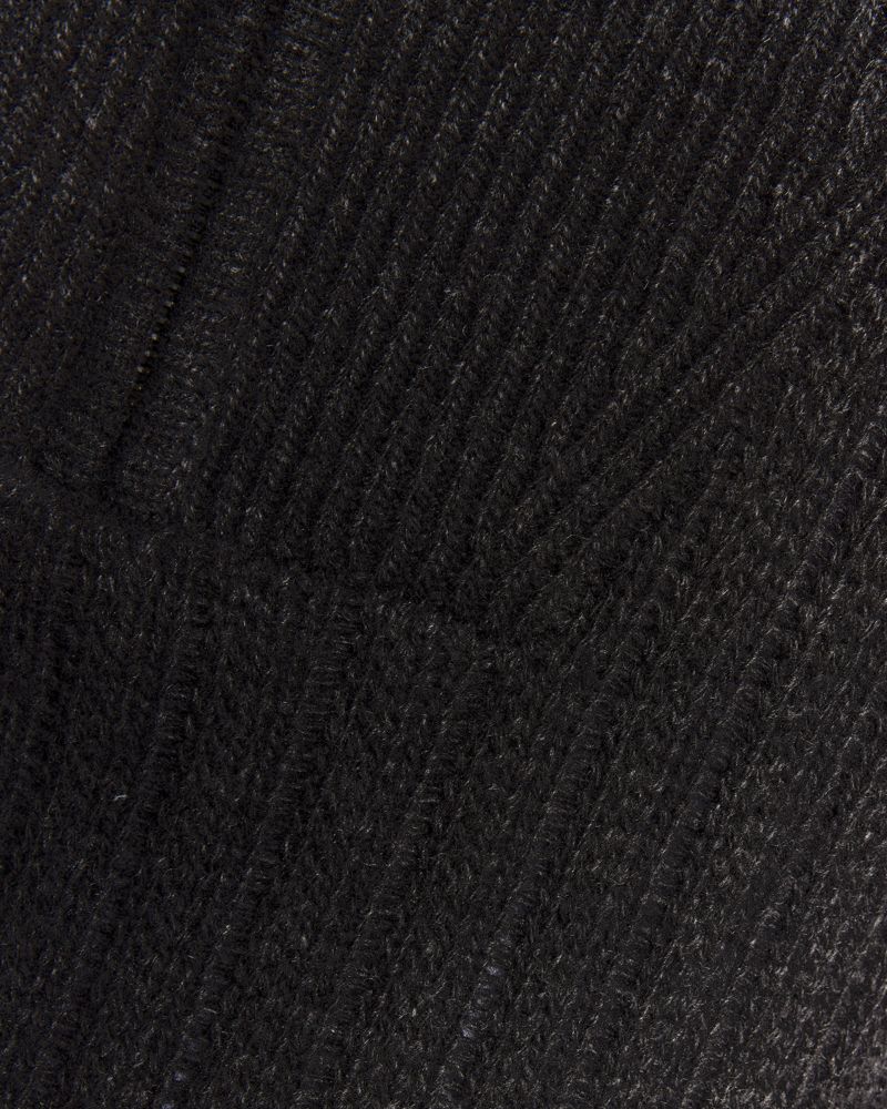 Men's Ribbed Half Zip Sweater