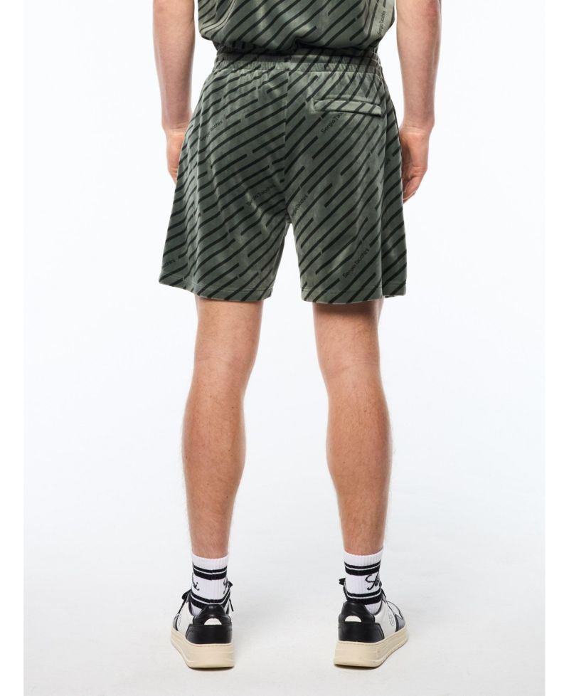Men's Obliquo Velour Short