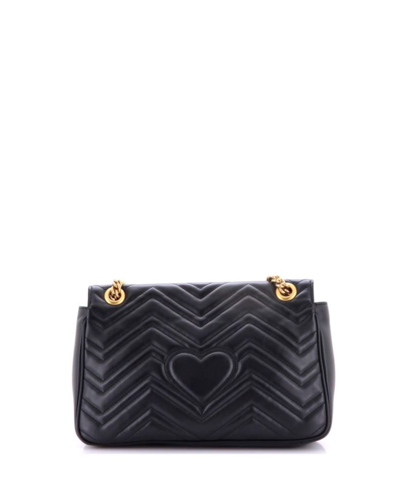 Medium GG Marmont Flap Bag Matelasse Leather