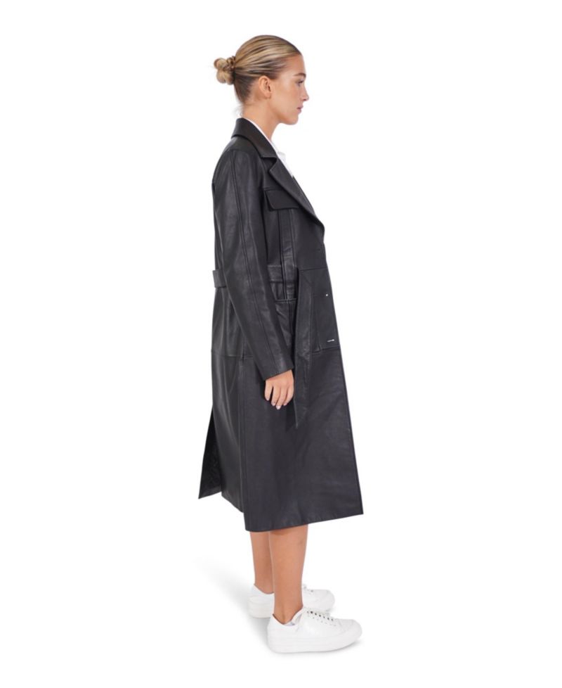 Women's Unstoppable Leather Trench