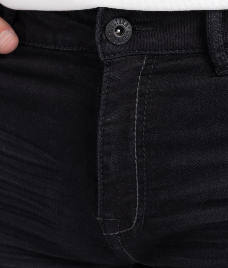 Men's Saddle Stitch Denim Shorts