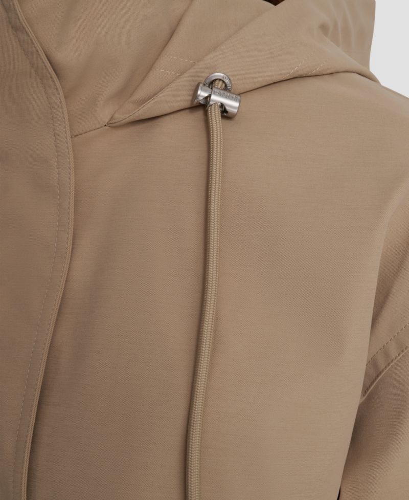 Women's Stand Collar Bomber Raincoat