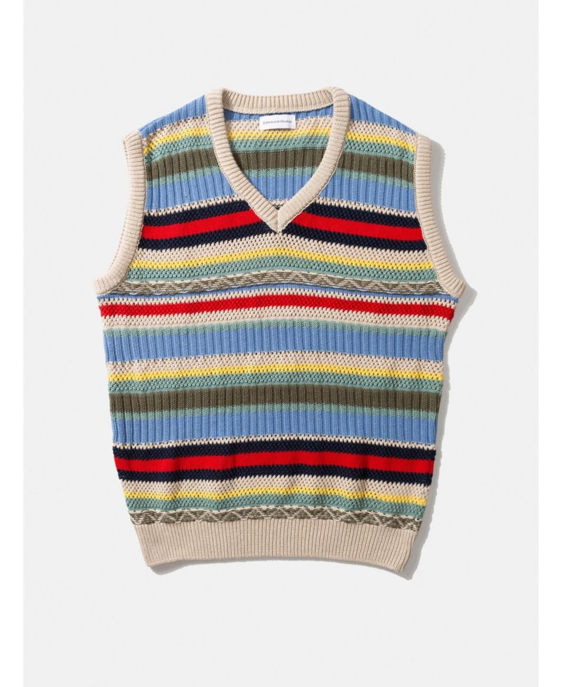 Men's Knit V-Neck Vest