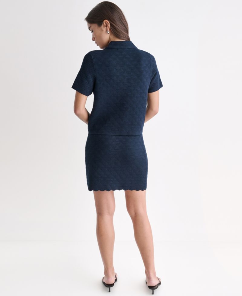 Women's Collared Button-Front Jacket