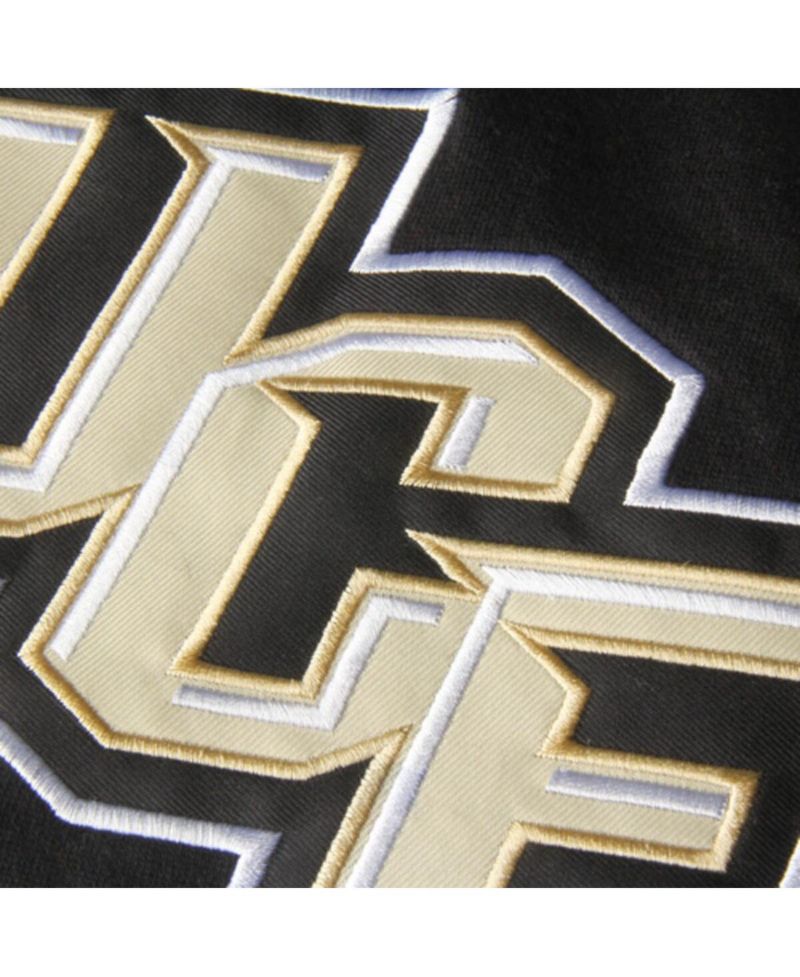 Женский черный пуловер с капюшоном и большим логотипом UCF Knights