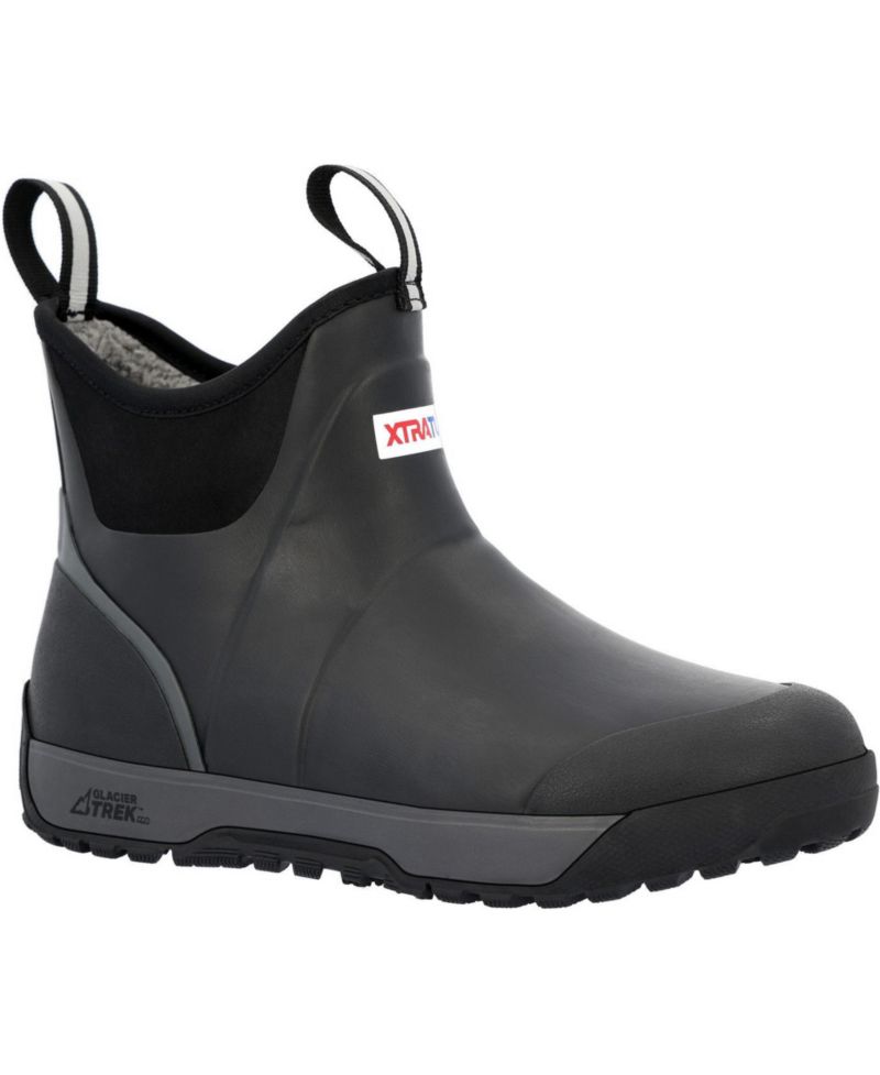 Men's Ice Fleece Lined Ankle Deck Boot