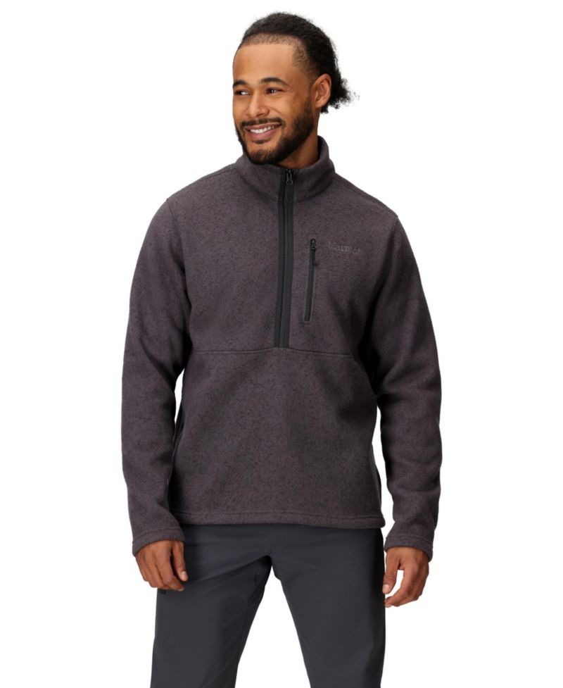 Men's Drop Line Half-Zip Sweatshirt