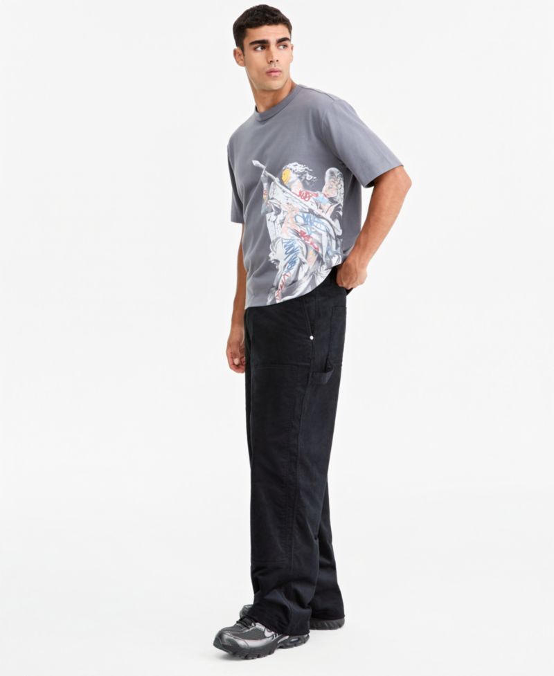 Men's Baggy Corduroy Work Pants