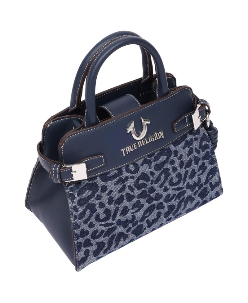 Multi-Strap Denim Shoulder Bag