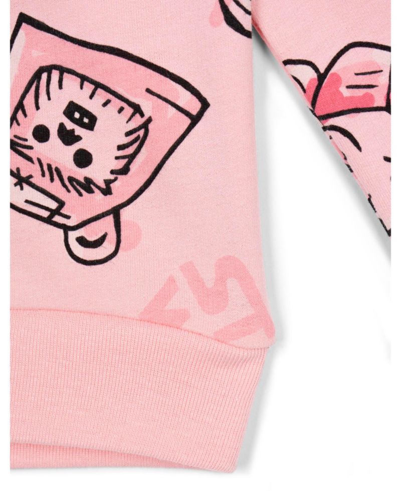 Little Girls The Mandalorian Yoda French Terry Sweatshirt to