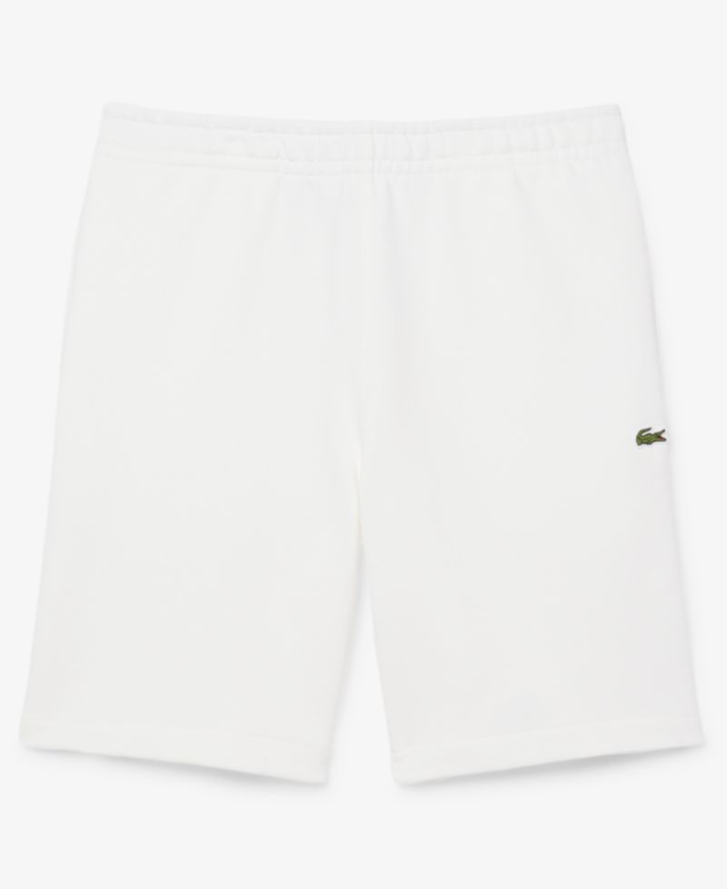 Men's Regular-Fit Logo Stripe Fleece Shorts