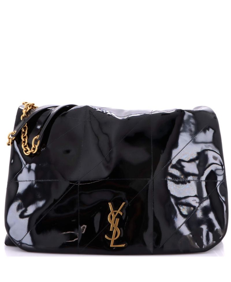 Large Jamie 4.3 Shoulder Bag Quilted Patent