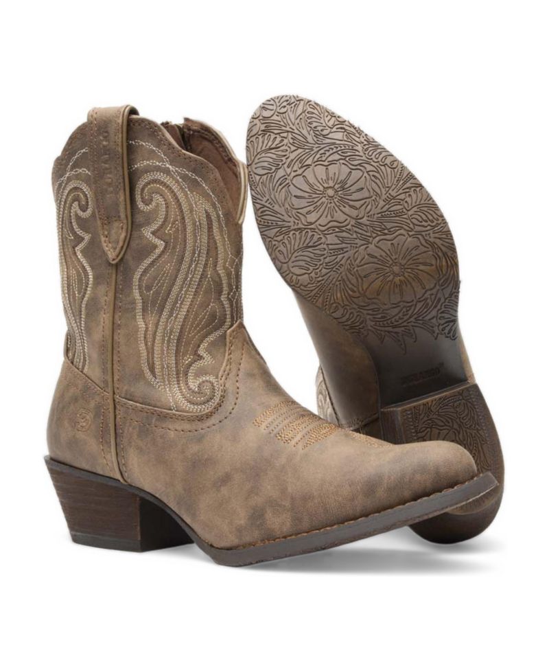Crush by Women's Distressed Shortie Western Boot